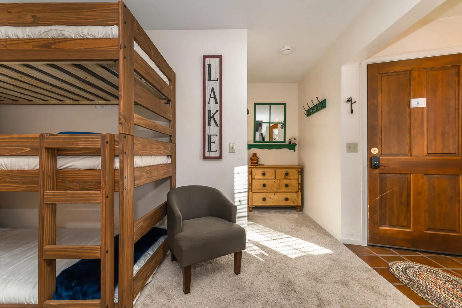 Triple Twin XL bunk in the Superior Suite